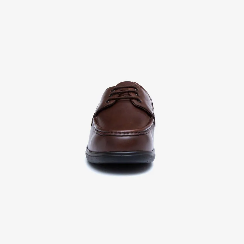 Mens Wide Fit Tredd Well Dean Boat Shoes