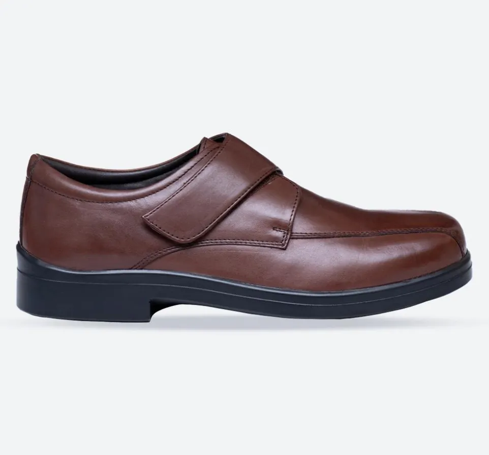 Mens Wide Fit Tredd Well Peter Velcro Shoes
