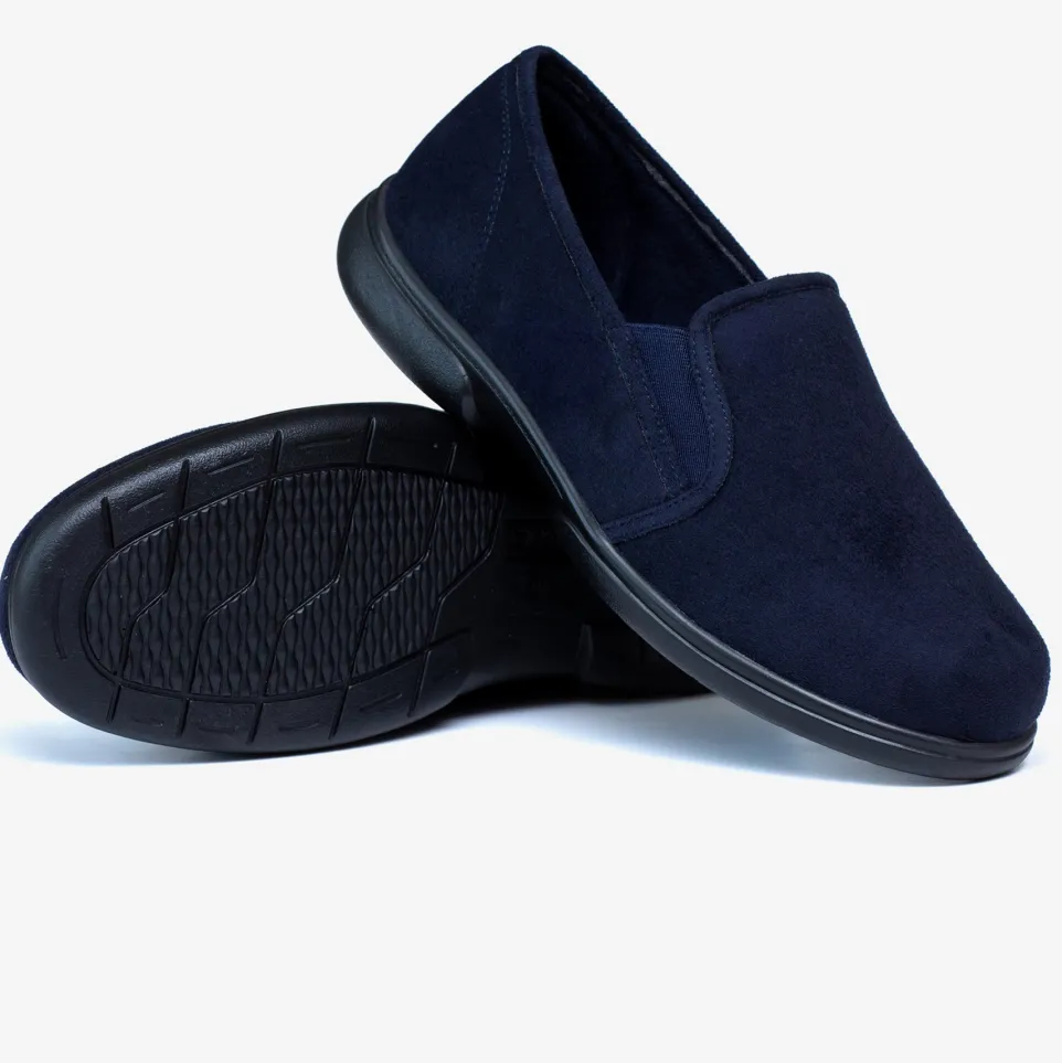 Mens Wide Fit Tredd Well Seth Slip On Slippers