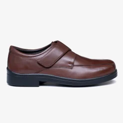 Mens Wide Fit Tredd Well Peter Velcro Shoes