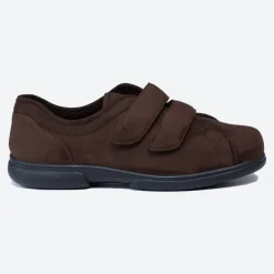 Mens Wide Fit Tredd Well Stanley Velcro Slippers