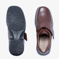 Mens Wide Fit Tredd Well Roger Velcro Shoes
