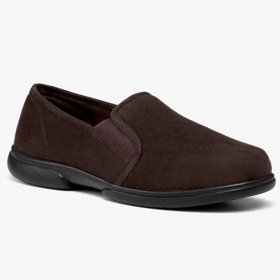 Mens Wide Fit Tredd Well Seth Slip On Slippers