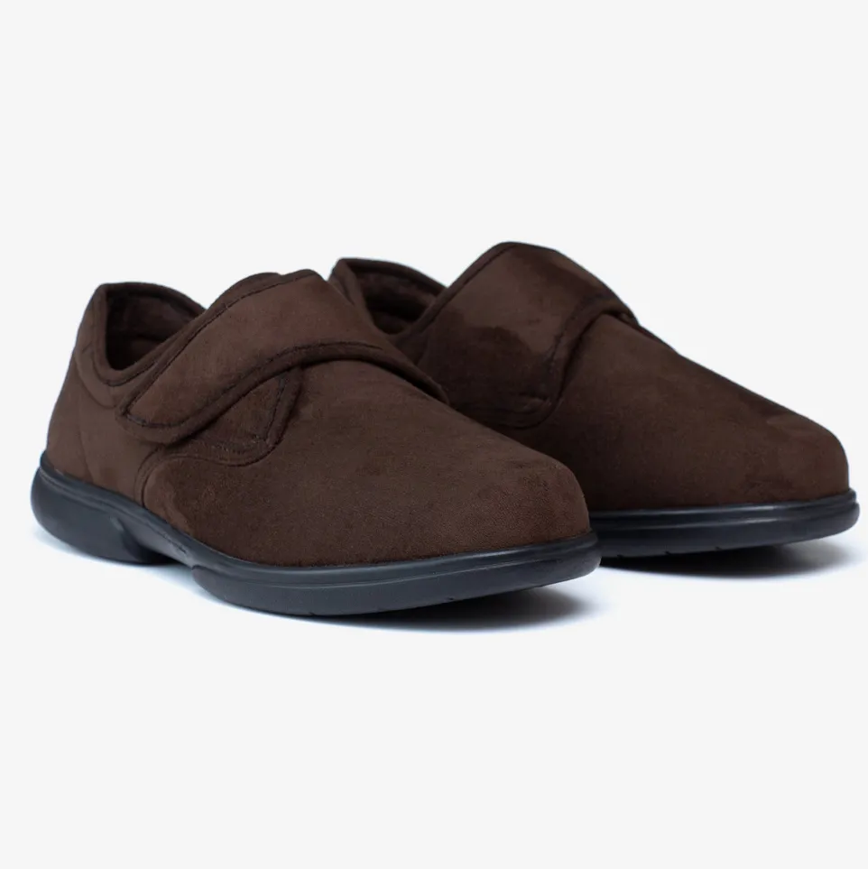 Mens Wide Fit Tredd Well Scott Slippers