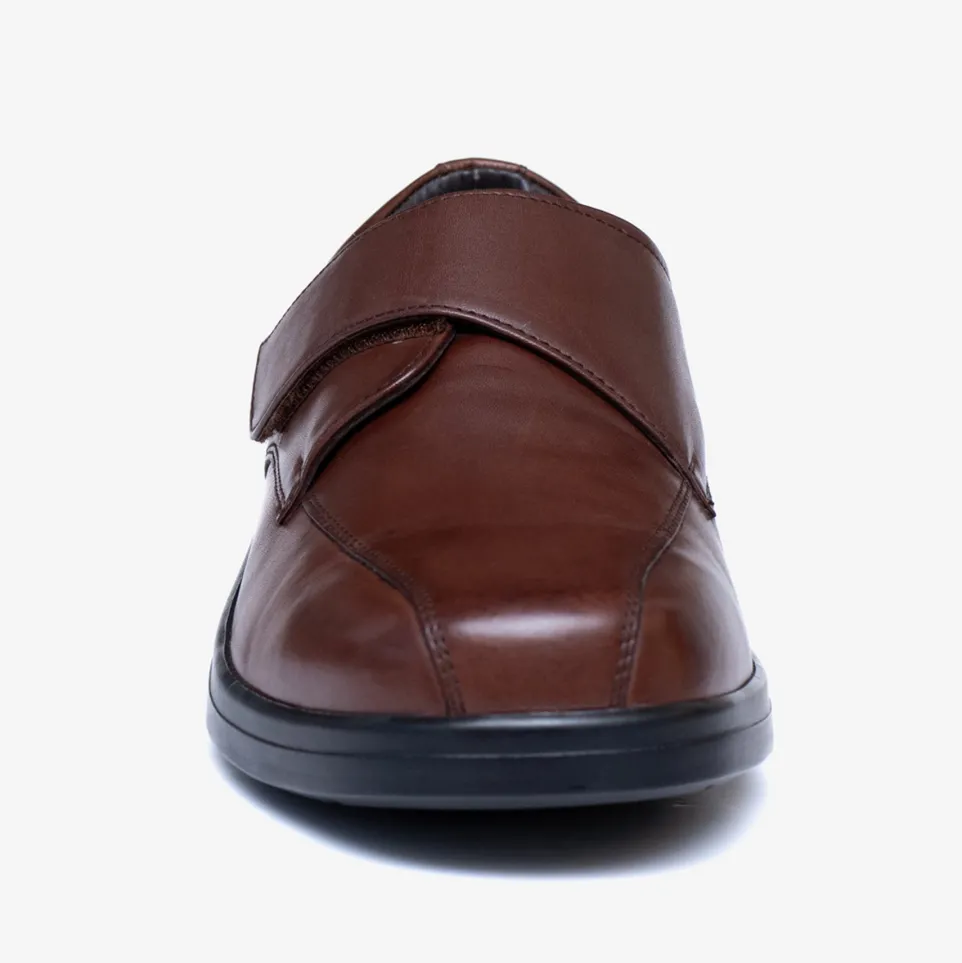 Mens Wide Fit Tredd Well Peter Velcro Shoes