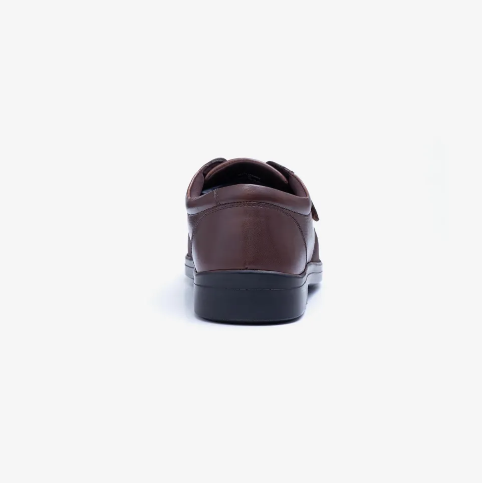 Mens Wide Fit Tredd Well Benjamin Velcro Soft Stretch Shoes