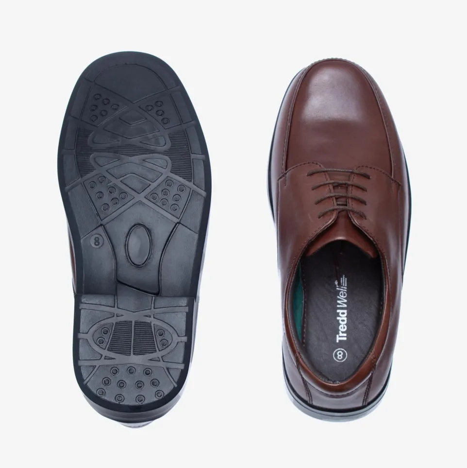 Mens Wide Fit Tredd Well Alex Lace Up Shoes