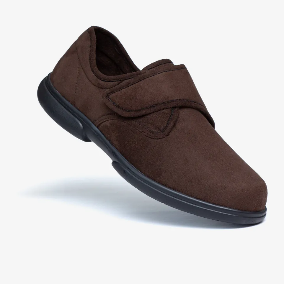 Mens Wide Fit Tredd Well Scott Slippers