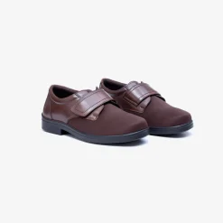 Mens Wide Fit Tredd Well Benjamin Velcro Soft Stretch Shoes