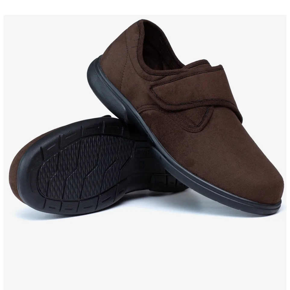 Mens Wide Fit Tredd Well Scott Slippers