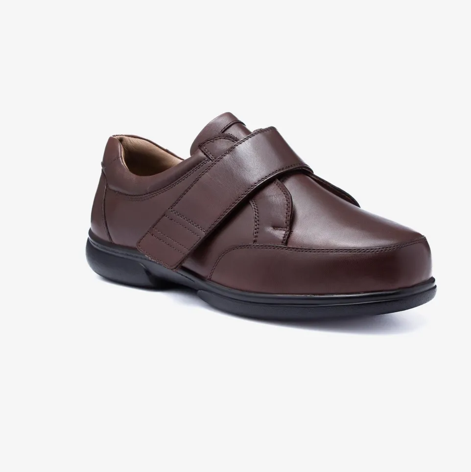 Mens Wide Fit Tredd Well Phoenix Velcro Shoes