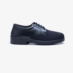 Mens Wide Fit Tredd Well Ryan Lace Up Shoes - Black