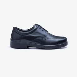 Mens Wide Fit Tredd Well Holmes Lace Shoes - Black
