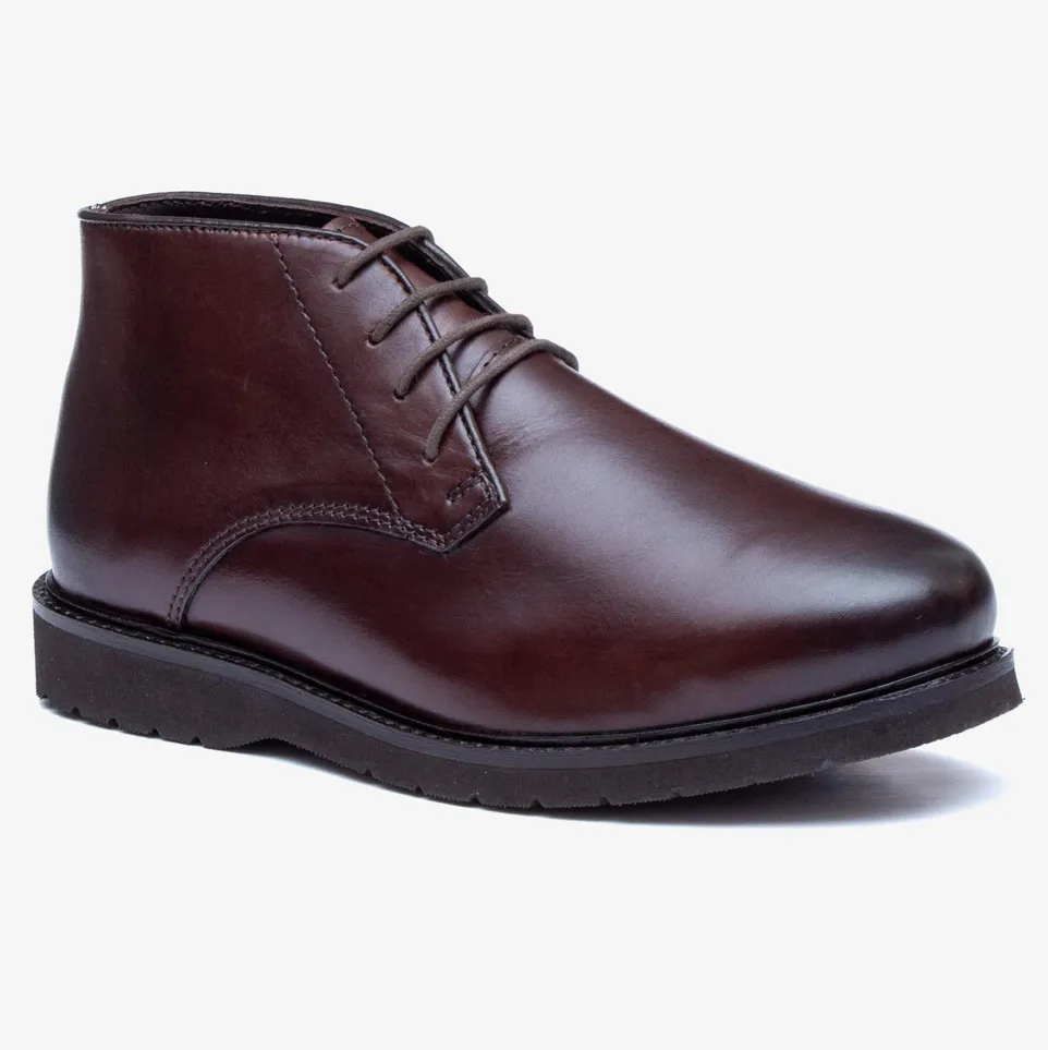 Men's Wide Fit Tredd Well William 22757 Leather Dress Boots