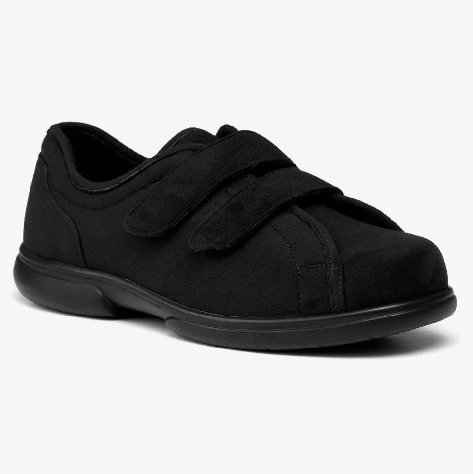 Mens Wide Fit Tredd Well Stanley Velcro Slippers