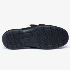 Mens Wide Fit Tredd Well Stanley Velcro Slippers