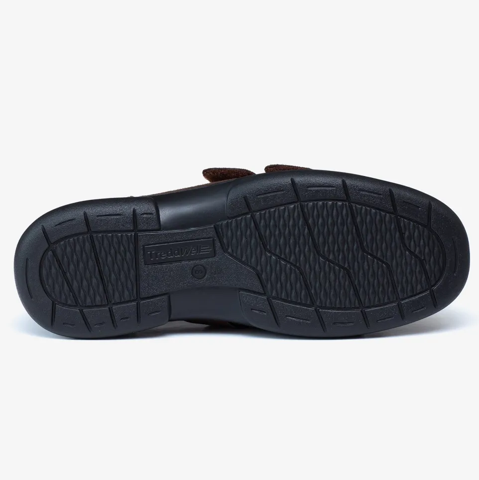 Mens Wide Fit Tredd Well Stanley Velcro Slippers