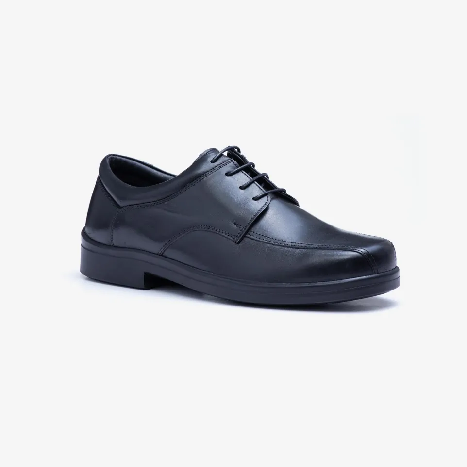 Mens Wide Fit Tredd Well Holmes Lace Shoes - Black