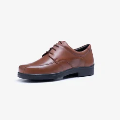 Mens Wide Fit Tredd Well Holmes Lace Shoes - Tan