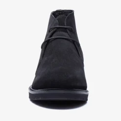 Men's Wide Fit Tredd Well William 22759 Suede Dress Boots - Black