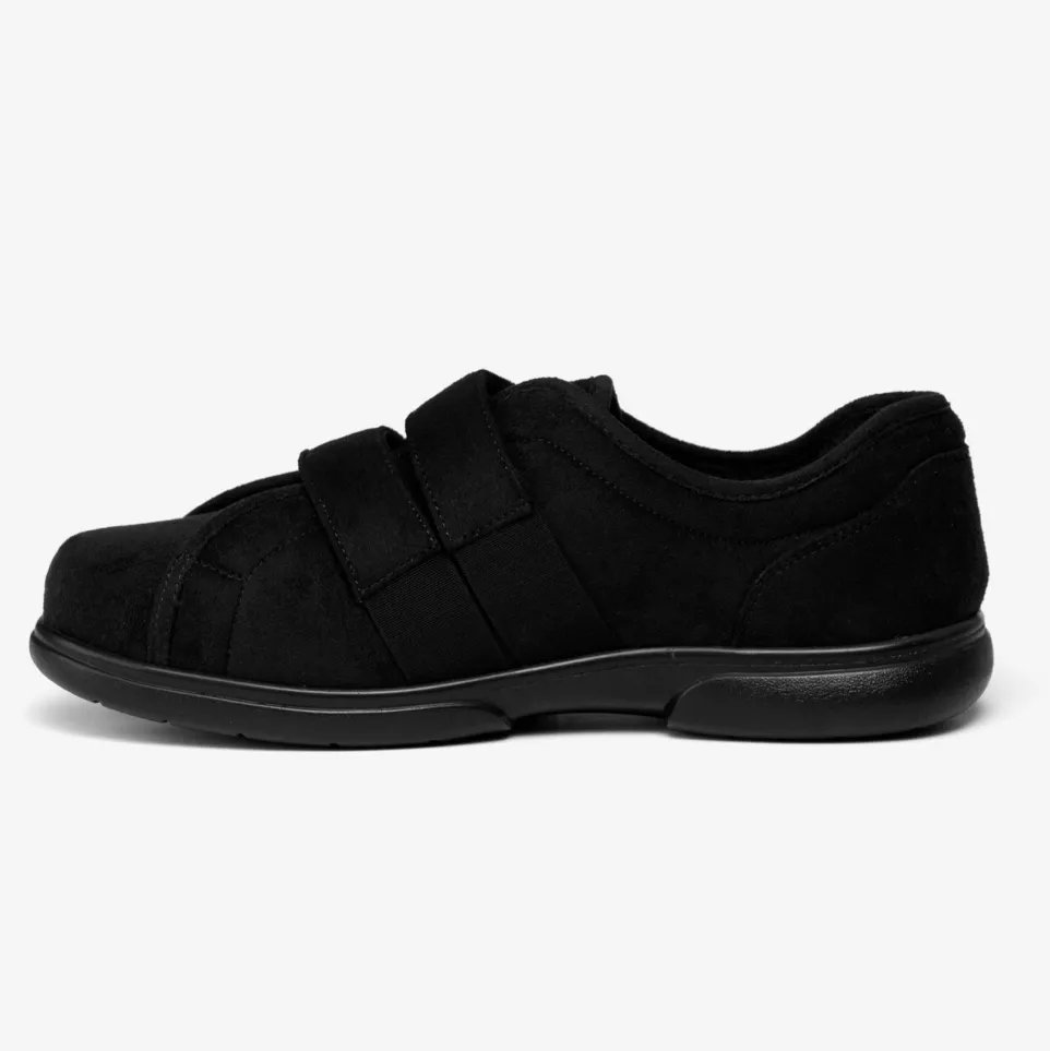 Mens Wide Fit Tredd Well Stanley Velcro Slippers