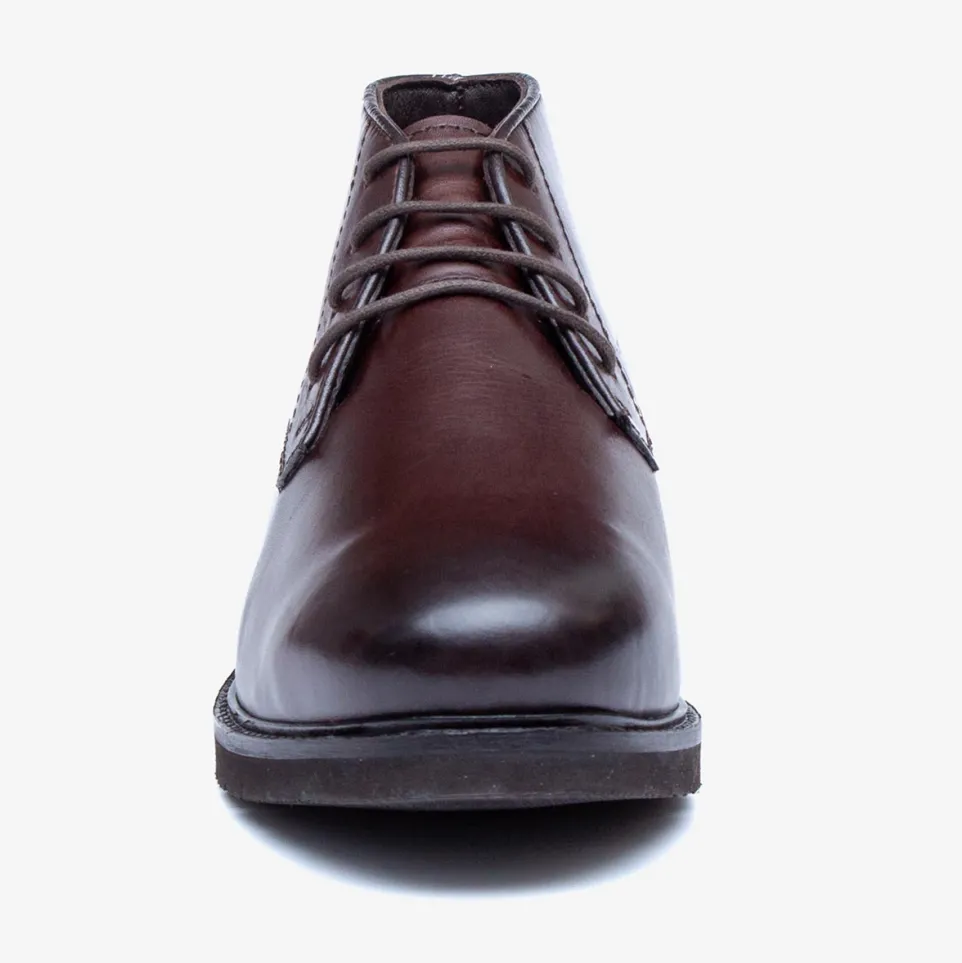 Men's Wide Fit Tredd Well William 22757 Leather Dress Boots