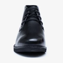 Men's Wide Fit Tredd Well William 22757 Leather Dress Boots - Black
