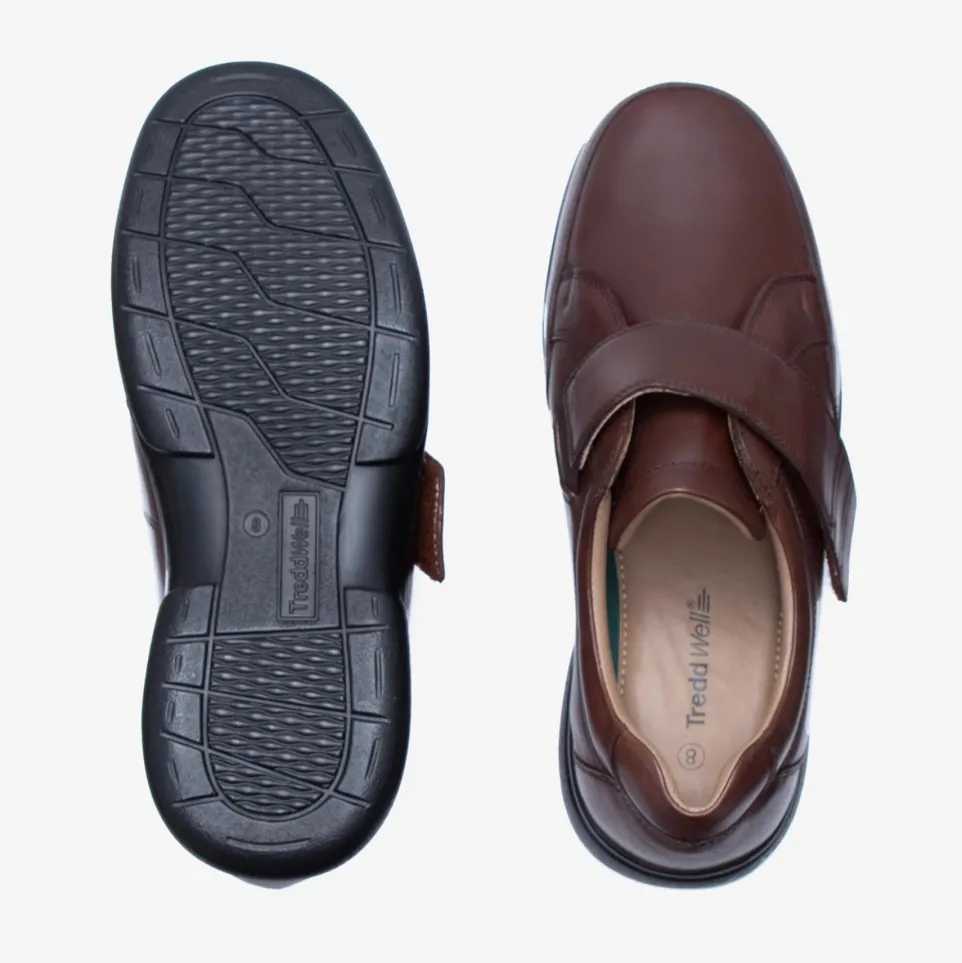 Mens Wide Fit Tredd Well Phoenix Velcro Shoes