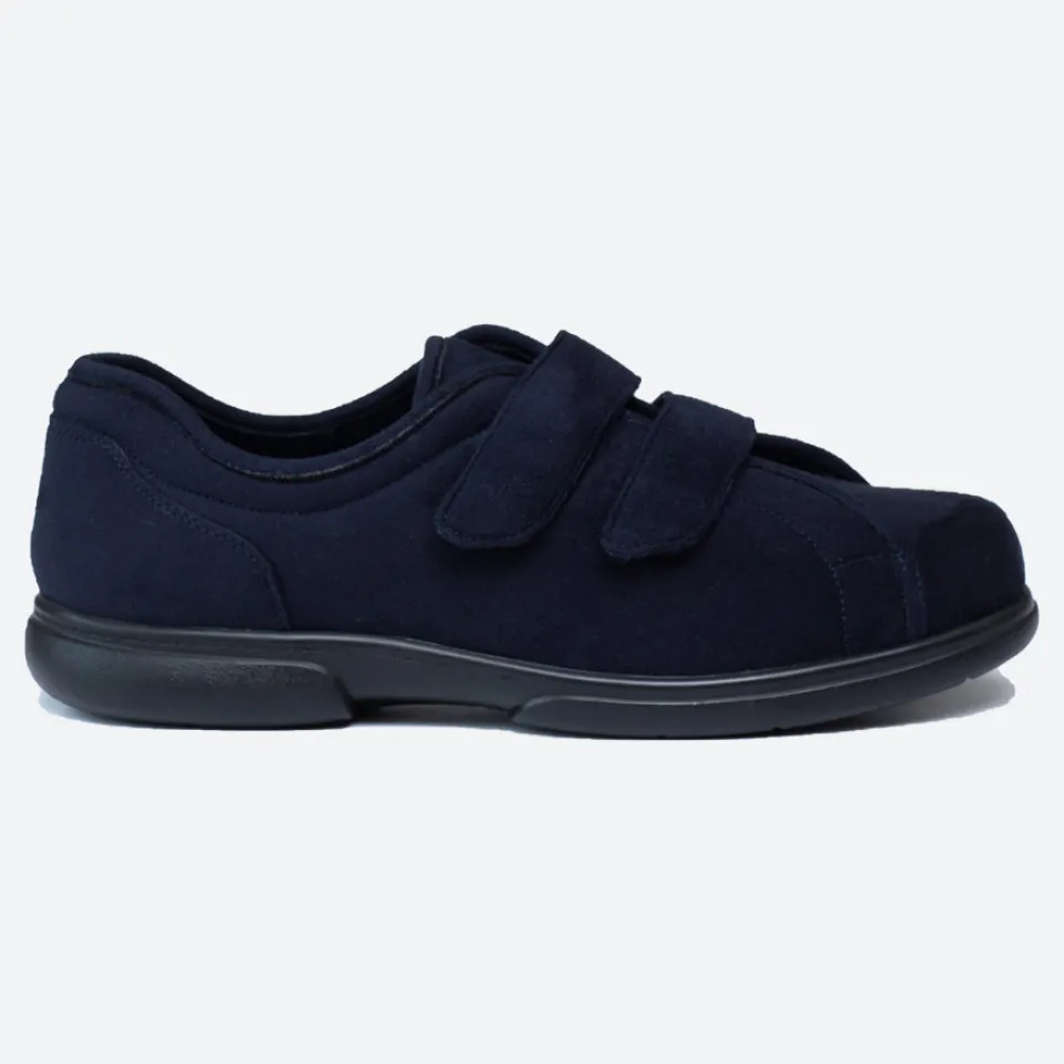 Mens Wide Fit Tredd Well Stanley Velcro Slippers