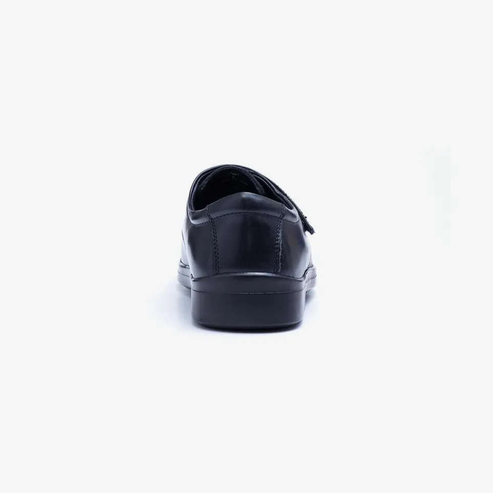 Mens Wide Fit Tredd Well York Shoes - Black