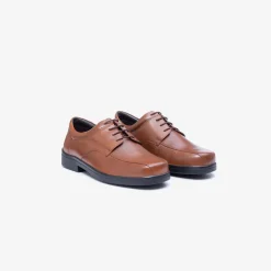 Mens Wide Fit Tredd Well Holmes Lace Shoes - Tan