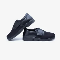 Mens Wide Fit Tredd Well Benjamin Velcro Soft Stretch Shoes