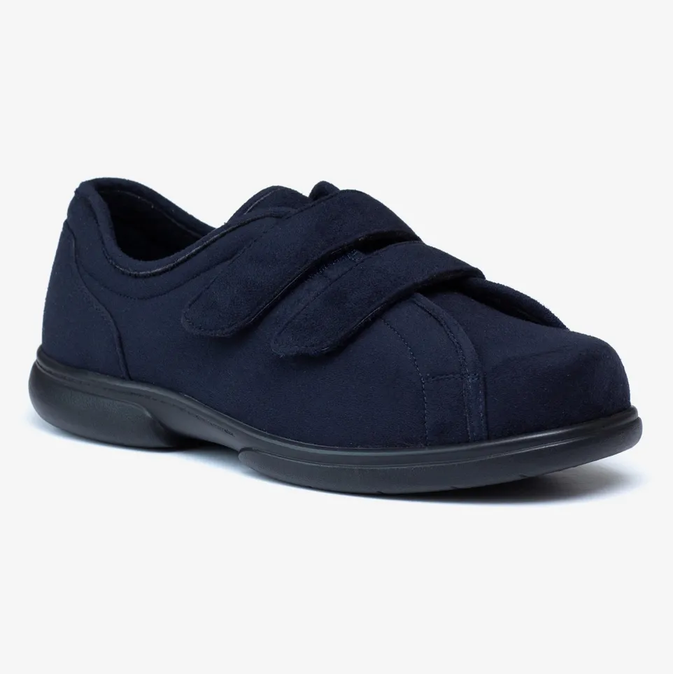 Mens Wide Fit Tredd Well Stanley Velcro Slippers