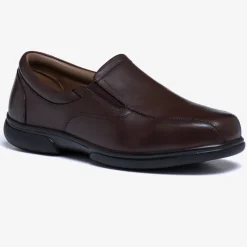 Mens Wide Fit Tredd Well Norbit Slip On Shoes