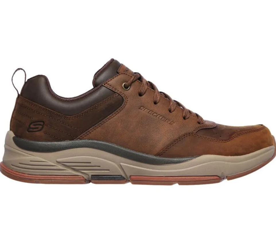Men's Wide Relaxed Fit Skechers 66204 Benago Treno Street Wear Walking Trainers