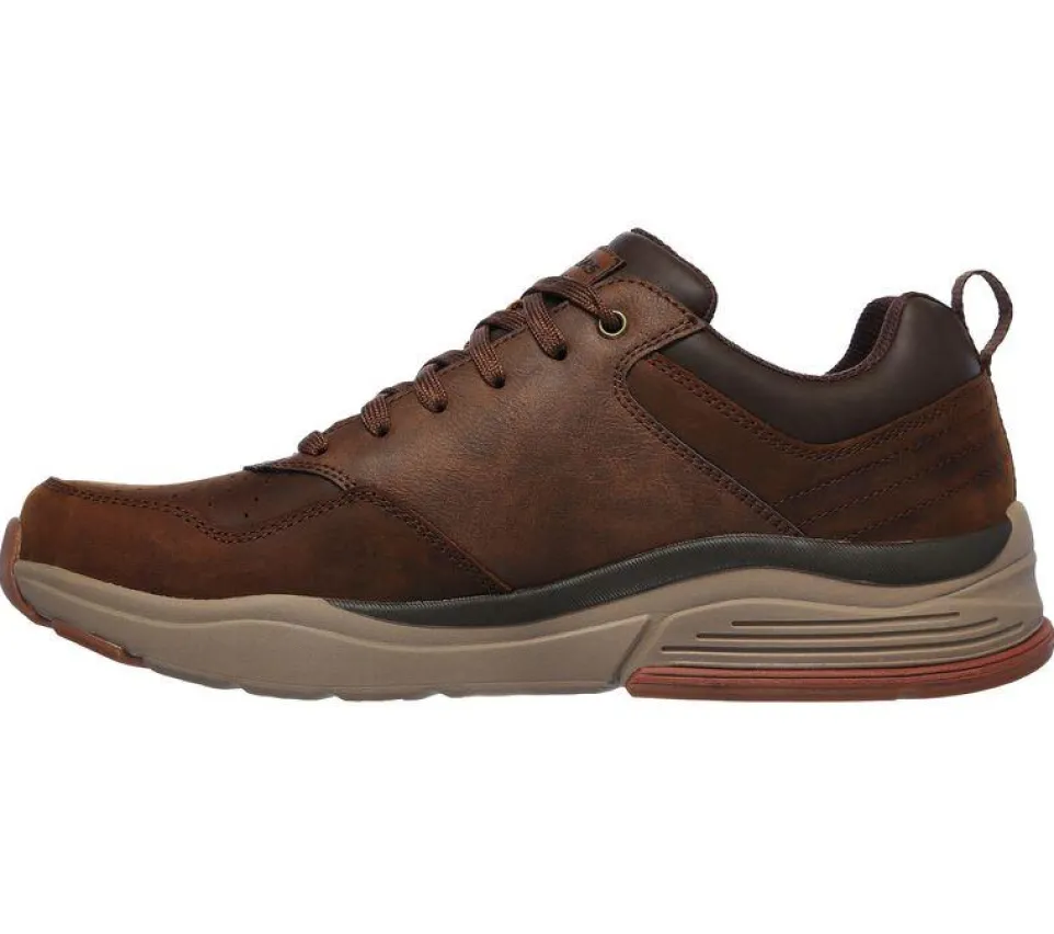 Men's Wide Relaxed Fit Skechers 66204 Benago Treno Street Wear Walking Trainers