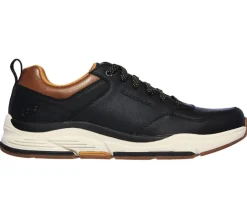 Men's Wide Relaxed Fit Skechers 66204 Benago Treno Street Wear Walking Trainers