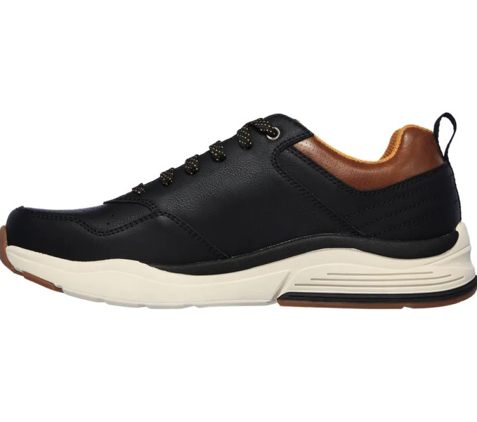 Men's Wide Relaxed Fit Skechers 66204 Benago Treno Street Wear Walking Trainers