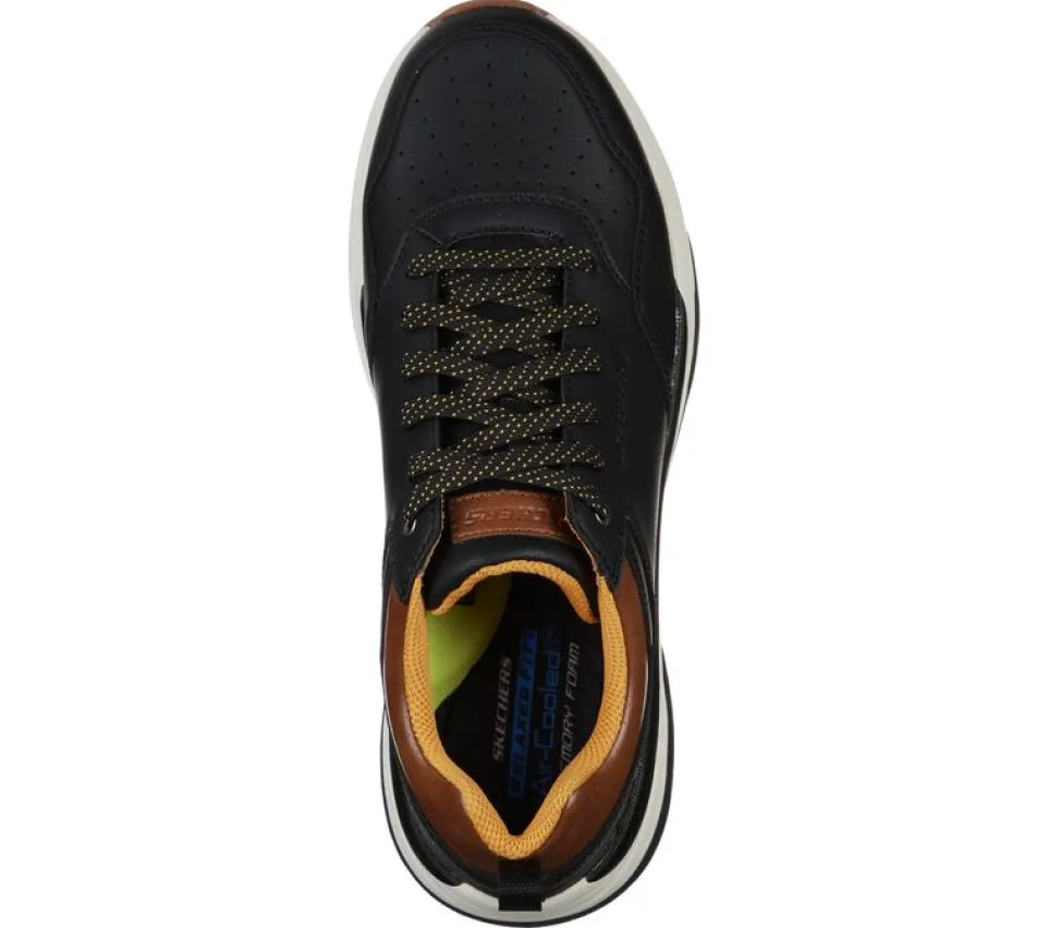 Men's Wide Relaxed Fit Skechers 66204 Benago Treno Street Wear Walking Trainers
