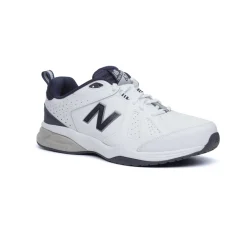 New Balance Mens Wide Fit 624V5 Trainers - White (2E / 4E / 6E Width) ABZORB