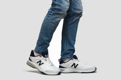 New Balance Mens Wide Fit 624V5 Trainers - White (2E / 4E / 6E Width) ABZORB