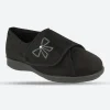 Womens Extra Wide Fit DB Keeston Cosy Slippers