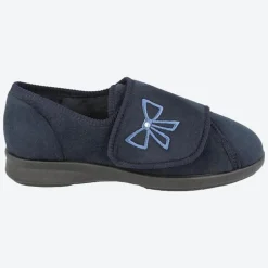 Womens Extra Wide Fit DB Keeston Cosy Slippers