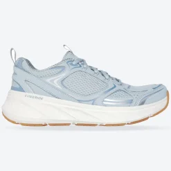 Women's Relaxed Fit Skechers 150475 Edgeride Silver Eclipse Trainers