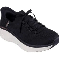 Women's Relaxed Fit Skechers 150105 Slip-ins Dlux Walker 2.0 Polyester Trainers