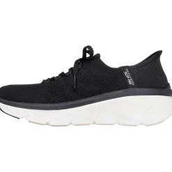 Women's Relaxed Fit Skechers 150105 Slip-ins Dlux Walker 2.0 Polyester Trainers
