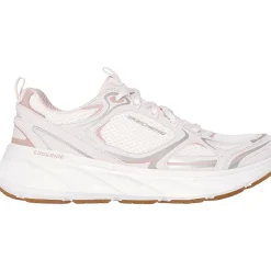 Women's Relaxed Fit Skechers 150475 Edgeride Silver Eclipse Trainers