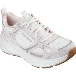 Women's Relaxed Fit Skechers 150475 Edgeride Silver Eclipse Trainers