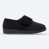 Womens Wide Fit Comfylux Stella Slippers