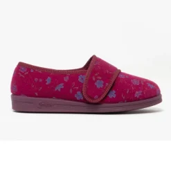 Womens Wide Fit Comfylux Sally Slippers